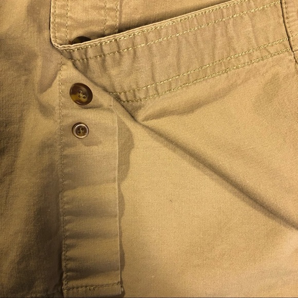 Carhartt Relaxed Fit Button Down Khaki Tan Shirt 2XL - Picture 8 of 8